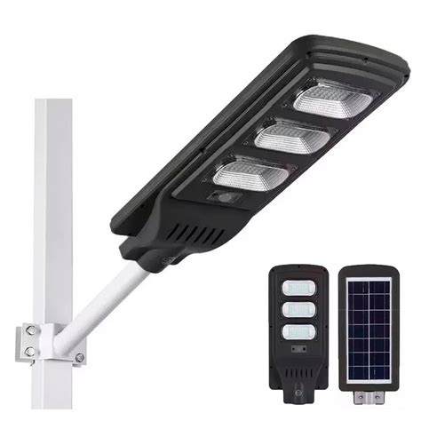 Lumin Ria Led Solar W C Sensor Movimento Ilumina O P Blica P Poste