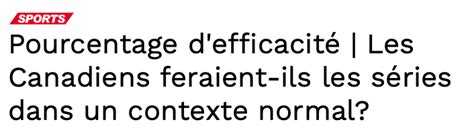 Hockey30 Même si le CH fait les séries Marc Bergevin doit être