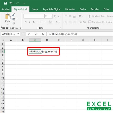 Fórmulas E Funções No Excel Aprenda Aqui