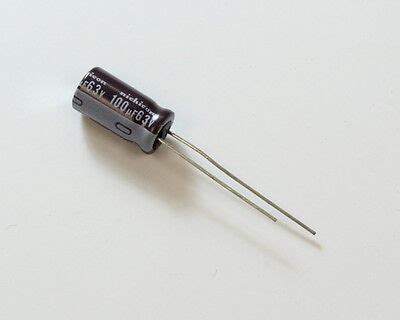 X Nichicon Uf V Aluminum Electrolytic Radial Capacitor