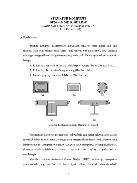 Perhitungan Balok Komposit Pdf Pdf