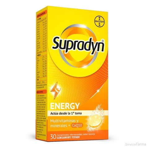 Comprar Supradyn Energy Multivitaminas Comprimidos Efervescentes Online