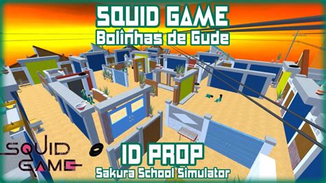 Id Bolinhas De Gude Marbles Round Squid Game Sakura School