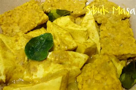 Resep Tempe Tahu Ungkep Bumbu Kuning Siap Goreng Dijamin Enak Dan