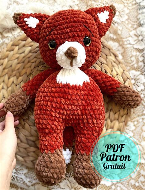 Fiona le Renard Amigurumi PDF Modèle Gratuit