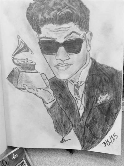 Bruno Mars caricature | Caricature, Male sketch, Art