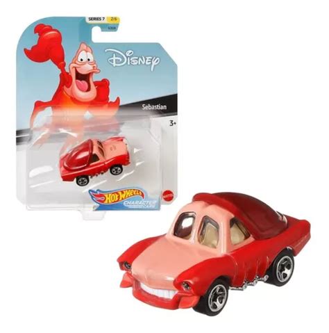 Sebastian Hot Wheels Disney La Sirenita Character Cars Meses sin interés