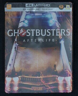 Ghostbusters Afterlife 4K STEELBOOK 4K ULTRA HD Blu Ray Import