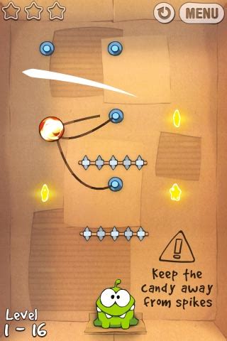 Cut the Rope coming to Nintendo DS | Articles | Pocket Gamer