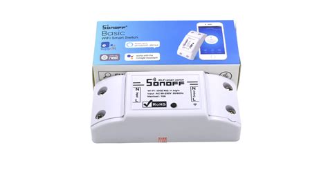 Sonoff Basic Wi-Fi Smart Дистанционный Выключатель с Таймером Обратного ...