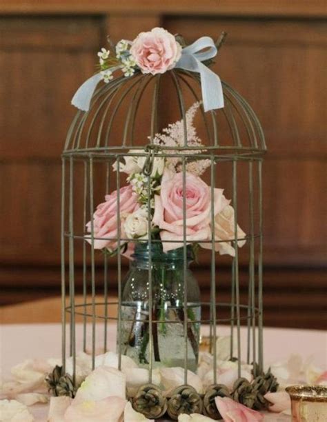 Bird Cage Centerpiece Bird Cage Decor Bird Cages Rustic Wedding