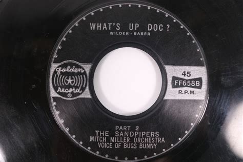 Mitch Miller And The Sandpipers Whats Up Doc Golden 45 Rpm Record Ebay