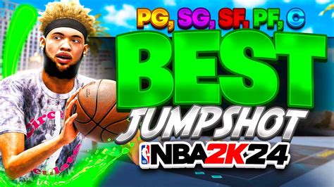 I Found The Most BROKEN JUMPSHOT IN NBA 2K24 BEST JUMPSHOT NBA 2K24