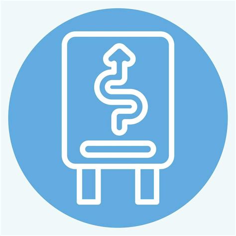 icon reduce related  road sign symbol blue eyes style simple