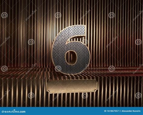 number   small holes stock illustration illustration