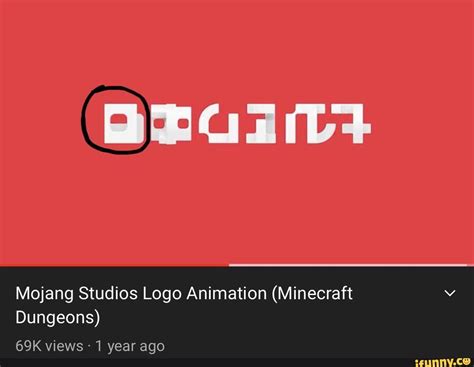 Mojang Studios Logo Animation (Minecraft Dungeons) views 1 year ago ...