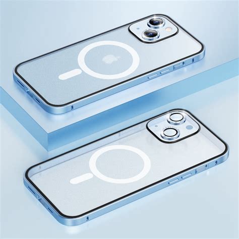 Dteck Case for iPhone 13,Luxury Metal Aluminum Bumper Case Magnetic