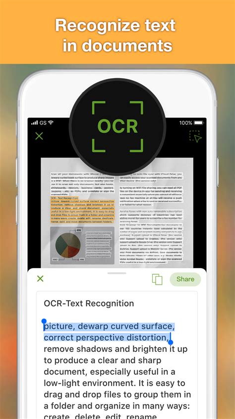 Iphone Doc Ocr Book Pdf Scanner