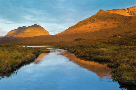 glen torridon  dawn photograph  david ross fine art america
