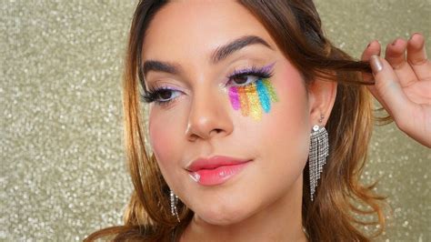 Maquiagem De Carnaval Hellen Shawanny Ensina Make Gr Fica Glitter