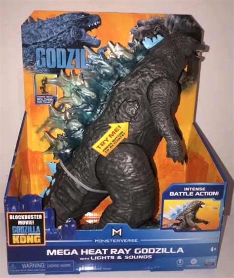 Playmates Monsterverse Godzilla Vs Kong Mega Heat Ray With Sounds