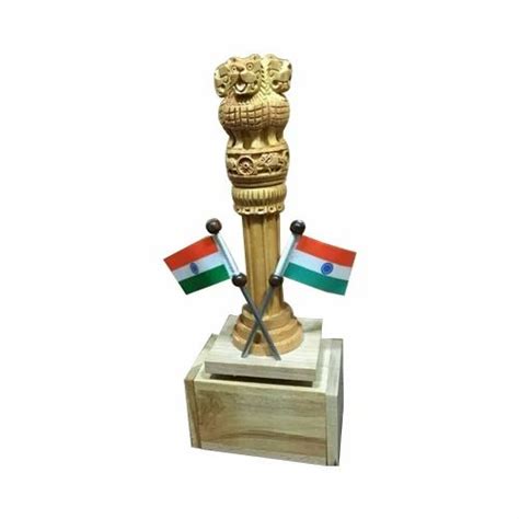 wooden ashok stambh  rs piece wooden ashok stambh  jamnagar