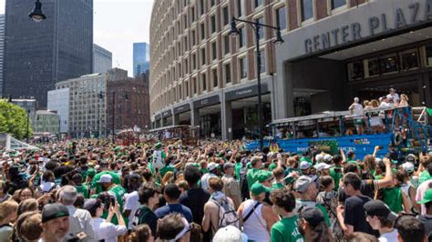 Boston Celtics Parade The Spun