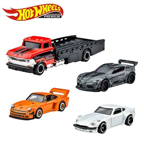 風火輪 PREMIUM 運輸車收藏4入組 玩具車 運輸車 豐田 保時捷 Hot Wheels 正版授權現貨 蝦皮購物