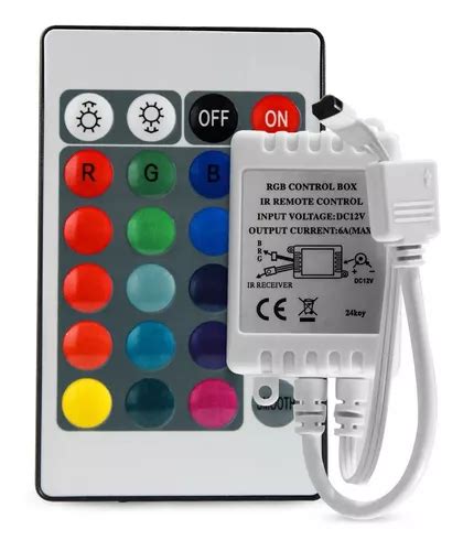 Controle E Receptor Para Utilização De Fitas De Led Rgb Parcelamento