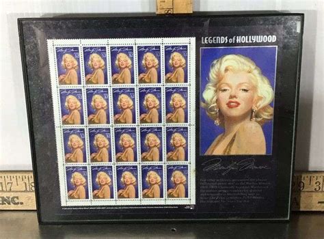 Stamps Marilyn Monroe Babe Ruth More Sherwood Auctions