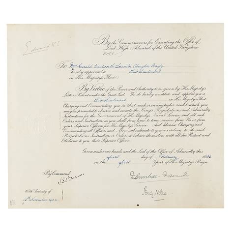 king edward viii document signed