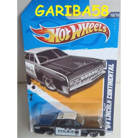 Hot Wheels Lincoln Continental Police Street Gariba Shopee
