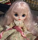 Blythe Doll Light Pink Hair Matte Face Nude BJD Custom Face Color