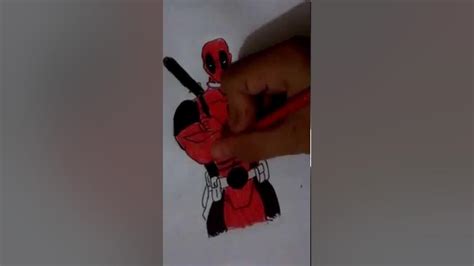 Desenhando Pintando Deadpool Youtube