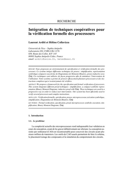 Intégration de techniques coopératives pour la vérification formelle