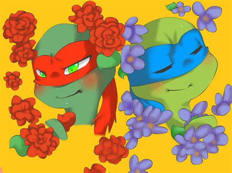 Tmnt Raphael And Leonardo Gay