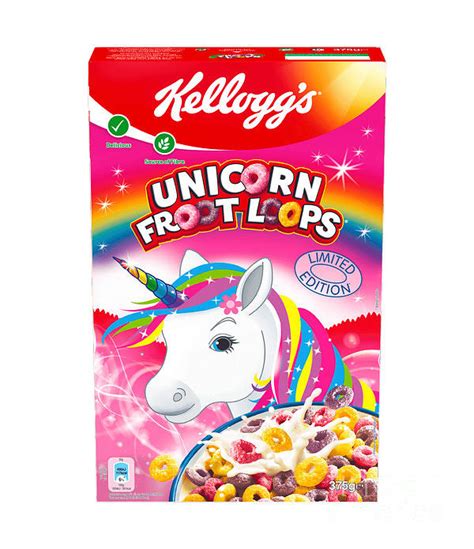 Kelloggs Unicorn Froot Loops Digital Art by Hudson Hollick - Pixels