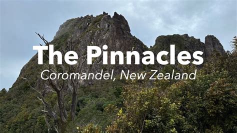 Hiking The Pinnacles Coromandel Forest Park New Zealand Youtube