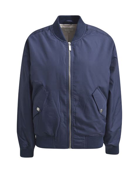 MILANO ITALY Jacke - Bomberjacke - dunkelblau DESIGNERMODE.COM