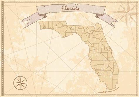 Florida Map Vector Art, Icons, and Graphics for Free Download