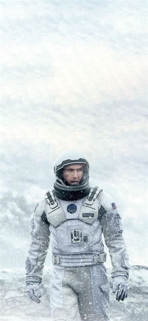 Explore the Depths of Space with Interstellar iPhone Wallpaper