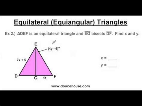 Equiangular Scalene Triangle