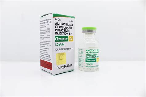 Amoxicillin Clavulanate Injection 1.2gm Suppliers PAN India