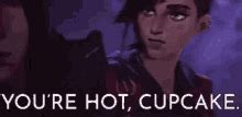 Youre Hot Cupcake Vi Arcane Youre Hot Cupcake Vi Arcane Caitlyn Arcane Discover Share GIFs