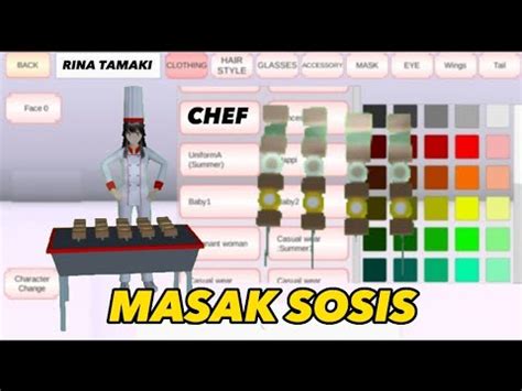 Cara Buat Sosis Sakura School Simulator Youtube