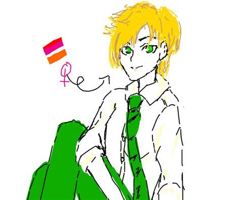 A Butch Lesbian Drawception