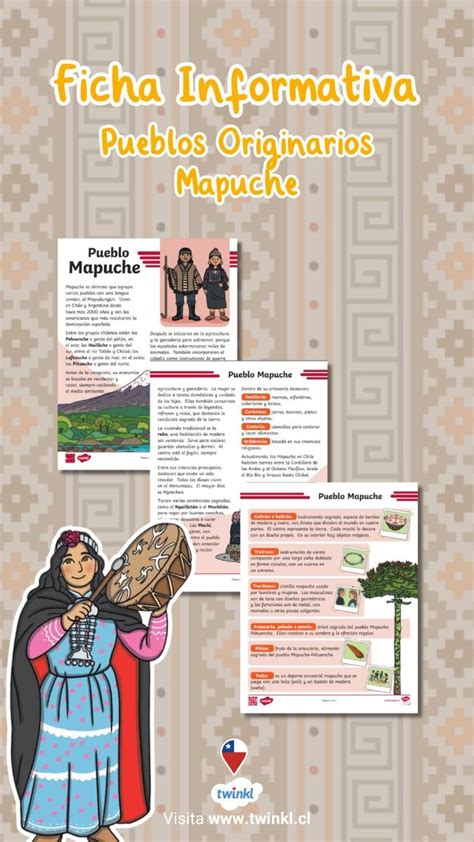 Ficha Informativa Pueblos Originarios Mapuche