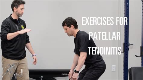 Exercises For Patellar Tendinitis To Help You Recover Quickly Youtube