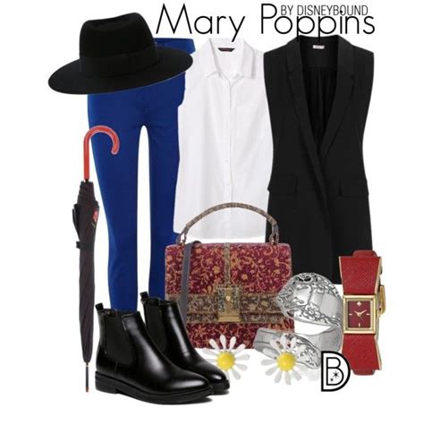 Mary Poppins Disney Inspired Fashion Disneybound Disney Bound Outfits