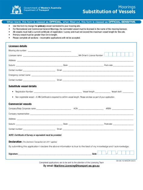 Fillable Online Apply For A Boat Pen Or Harbour Mooring Fax Email Print